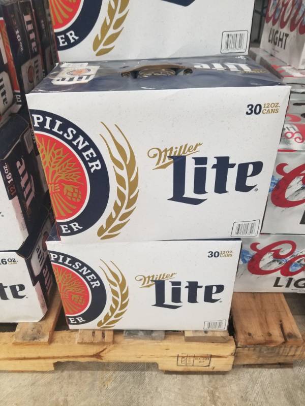 lot 15331 image: (2) 30Pk Miller Lite 12oz Cans