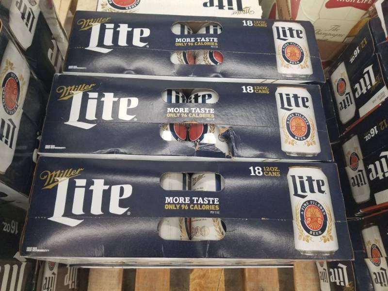 lot 15335 image: (3) Miller Lite 18Pk 12oz Cans