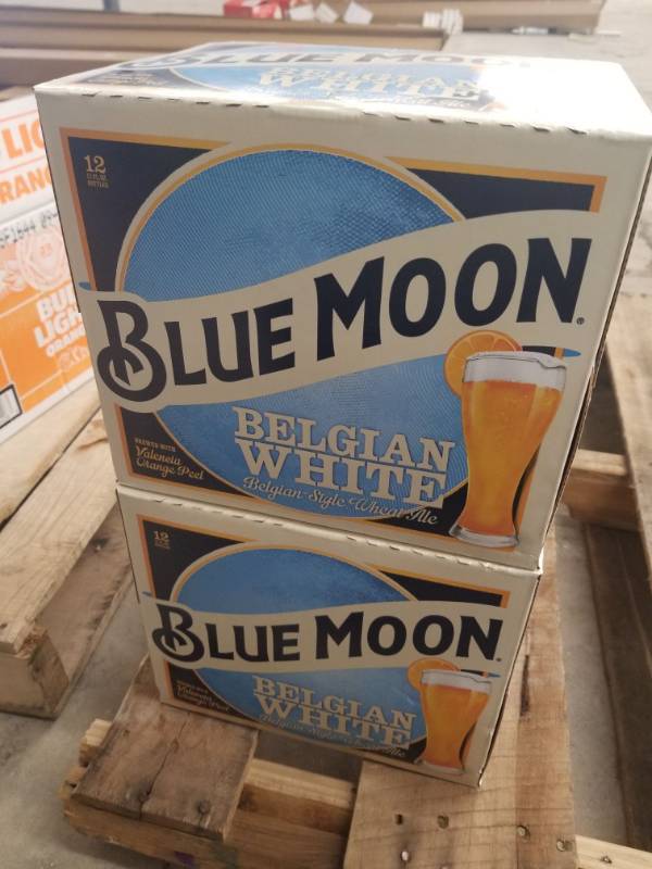 lot 15351 image: (2) Blue Moon Belgian White 12Pk Bottles