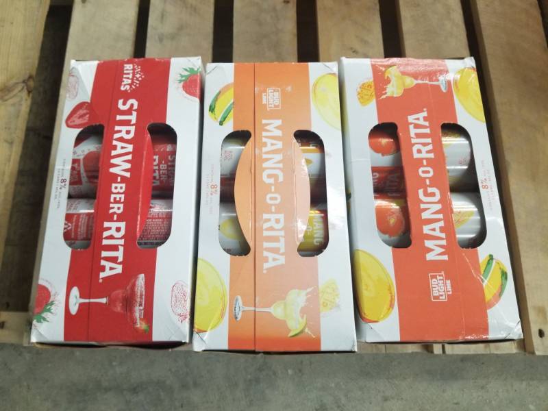 lot 15352 image: (2) Mango Rita 12pk Cans, (1) Strawberry Rita 12pk Cans