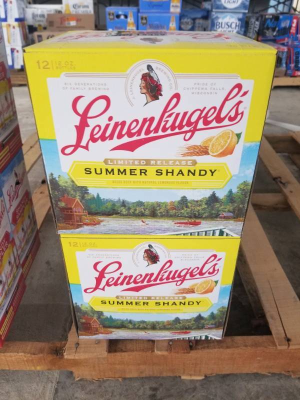 lot 15359 image: (2) Leinenkugels Summer Shandy 12pk 12oz Bottles