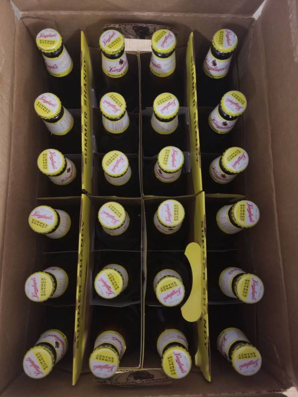 lot 15361 image: (4) 6Pk Leinenkugels Summer Shandy Bottles
