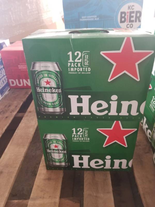 lot 15366 image: (2) Heineken 12Pk 12oz Cans