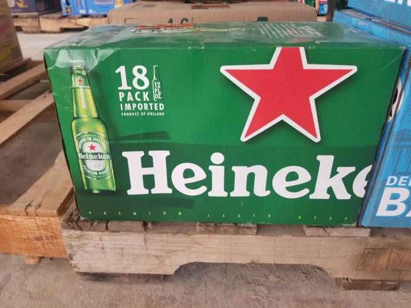 lot 15368 image: 18PK Heineken 12oz Bottles