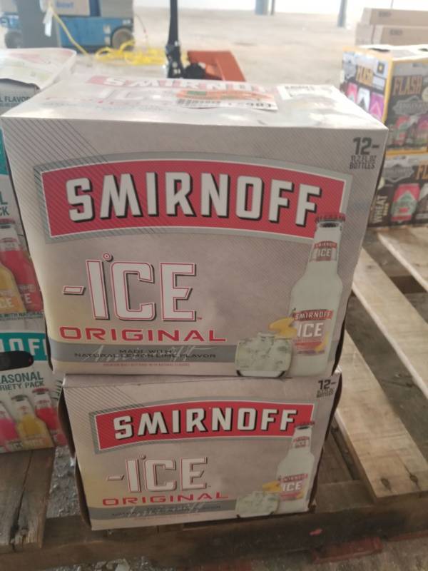 lot 15381 image: (2) Smirnoff Ice 12pk Bottles
