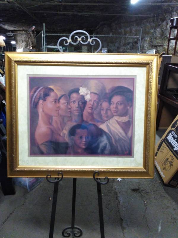 lot 3242 image: Nice Framed and Signed Picture