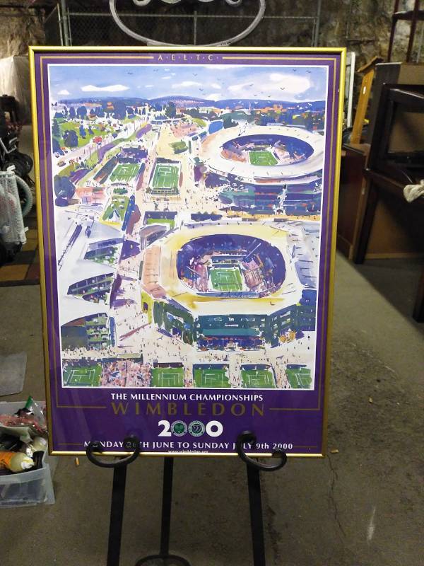 lot 3203 image: The Millennium Championships Wimbeldon 2000 Picture