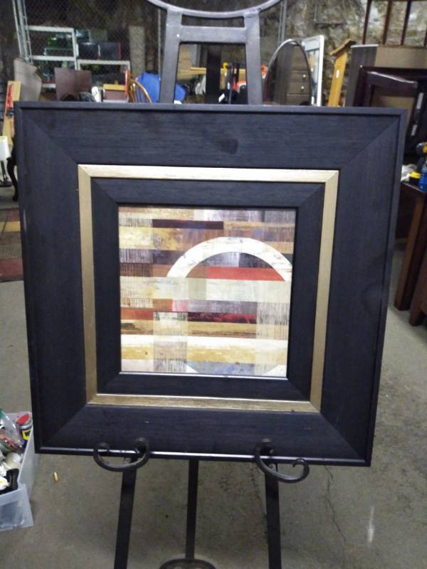 lot 3208 image: Modern Style Wall Picture