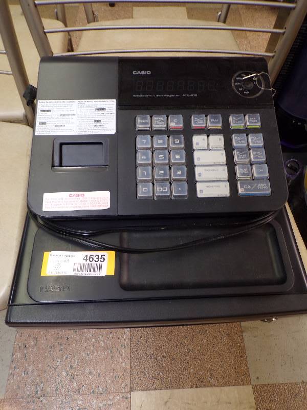 Casio pcr 272 cash register sale