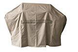 lot 12457 image: iCOVER 65 Inch Heavy-Duty Premium Classic Outdoor BBQ Barbecue SmokerGrill Cover G22605 for Weber Char-Broil Brinkmann, Grey