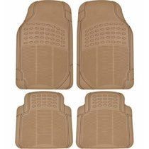 lot 12466 image: Khaki Color Car Mats, 4Pcs