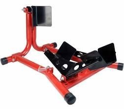 lot 12469 image: Dragway Tools 1500 IB Fixed Motorcycle Wheel Chock Fits Sport Bikes & Cruisers