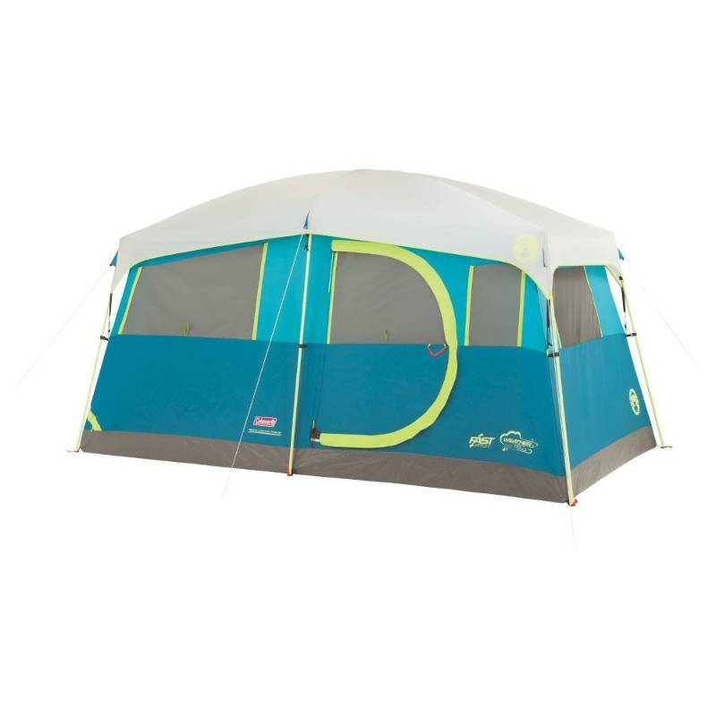 lot 12471 image: Coleman Tenaya Lake 6 Person Fast Pitch Cabin With Cabinets 2000018142