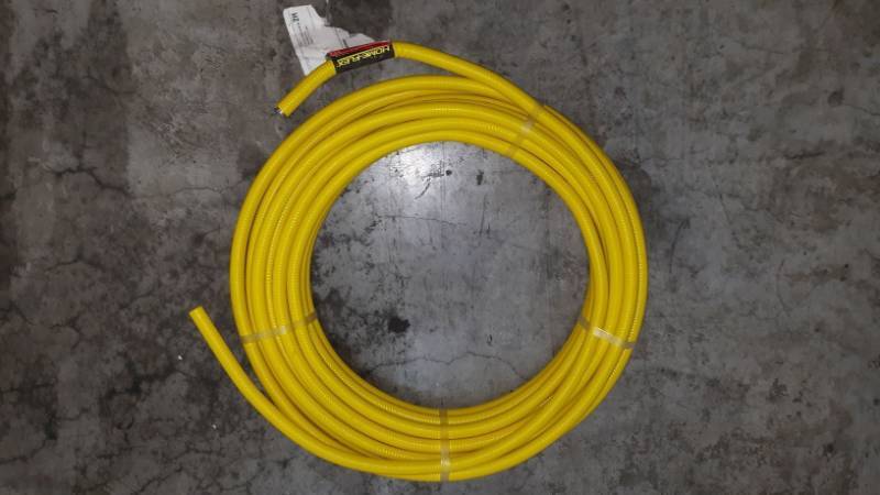 lot 12497 image: VPC Home Flex, 11-005 12M U.S.A Standards, AS1M E84UL Gas Line 723 Max SPS1 EHD18 Tubing, Long length