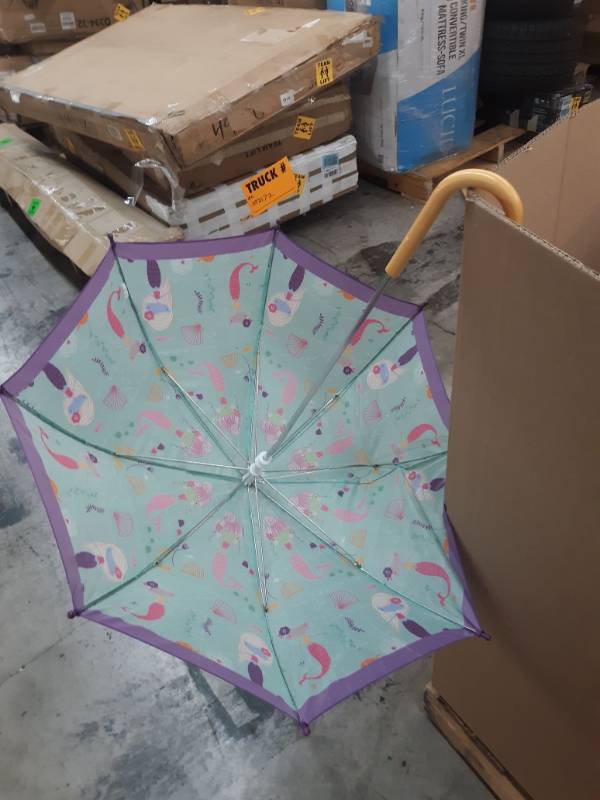 lot 13928 image: Oakiwear Kids Umbrellas Mermaids