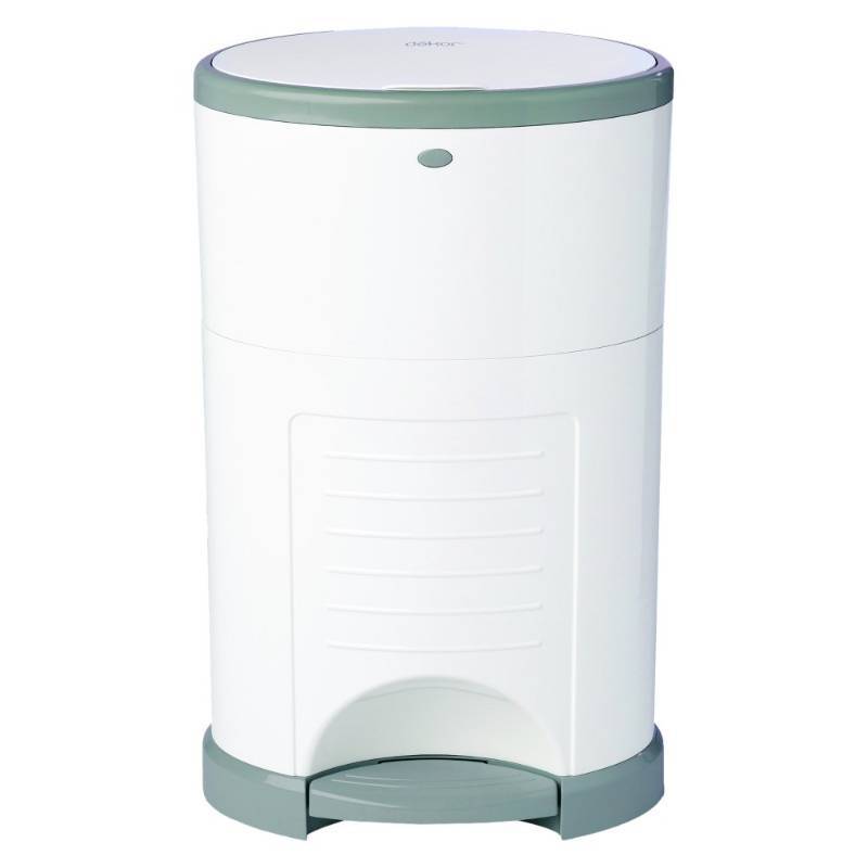 lot 14331 image: Dekor Plus Hands Free Diaper Pail
