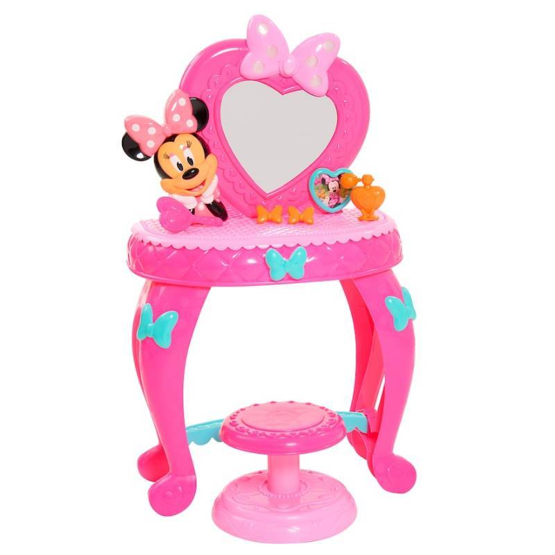 lot 14365 image: Disneys Minnie Mouse Minnie Bowdazzling Vanity, Pink