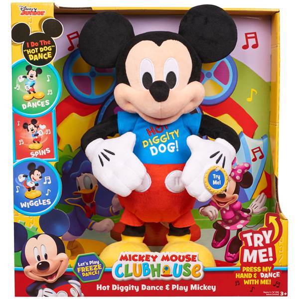 lot 14368 image: Mickey Mouse Clubhouse Hot Diggity Dance & Play Mickey