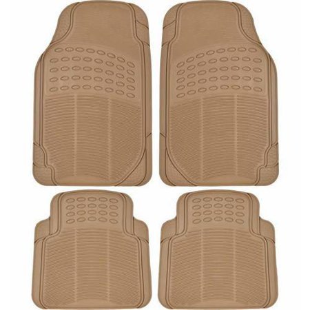 lot 14391 image: Oxgord All Weather Beige Car Floor Mats (Set of 4)