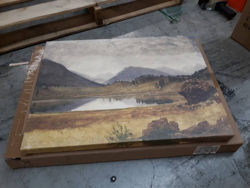 lot 14411 image: Canvas Painting