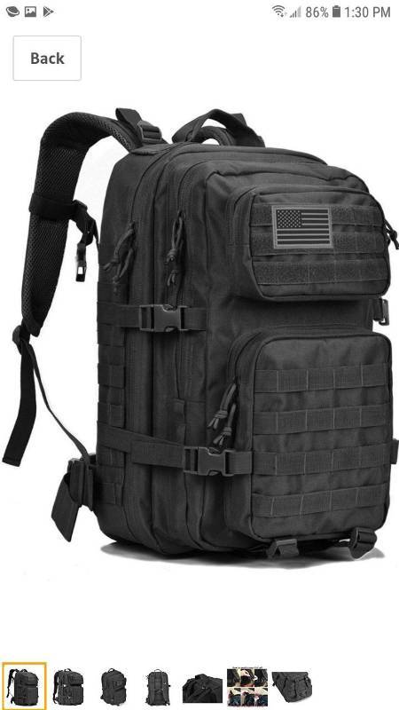 lot 14456 image: REEBOW GEAR Military Tactical Backpack