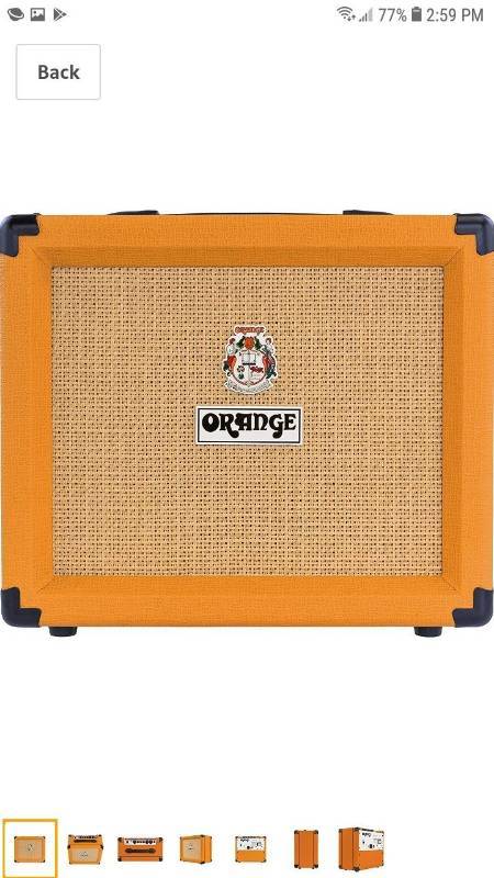lot 14488 image: Orange Crush 20 Twin-Channel�Combo