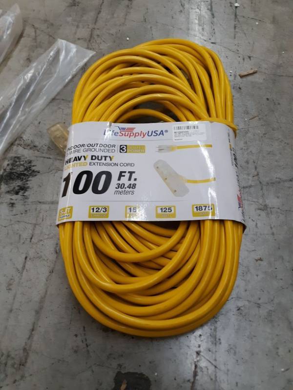 lot 14495 image: Heavy Duty Extension Cord