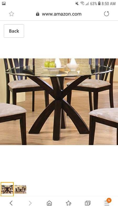 lot 14658 image: Coaster Company Cross Bar Table Base