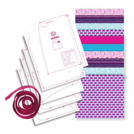 lot 14674 image: Sew Cool Creative Fabric Kit and Bonus Skirt Project