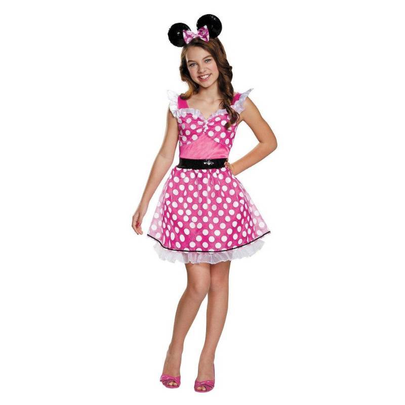lot 16116 image: Pink Minnie Mouse Teen Halloween Costume