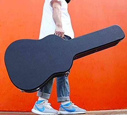 lot 17009 image: GearLux Hard Guitar Case, Black