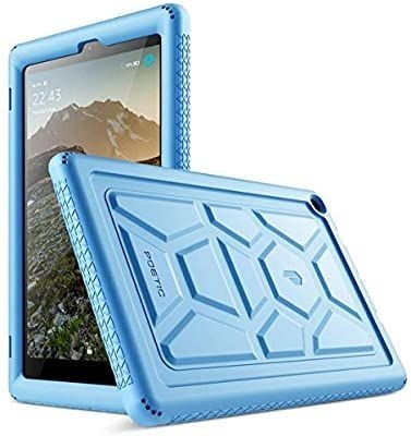 lot 17011 image: Poetic TurtleSkin for Fire HD 6, Blue, Texture Different from In Picture