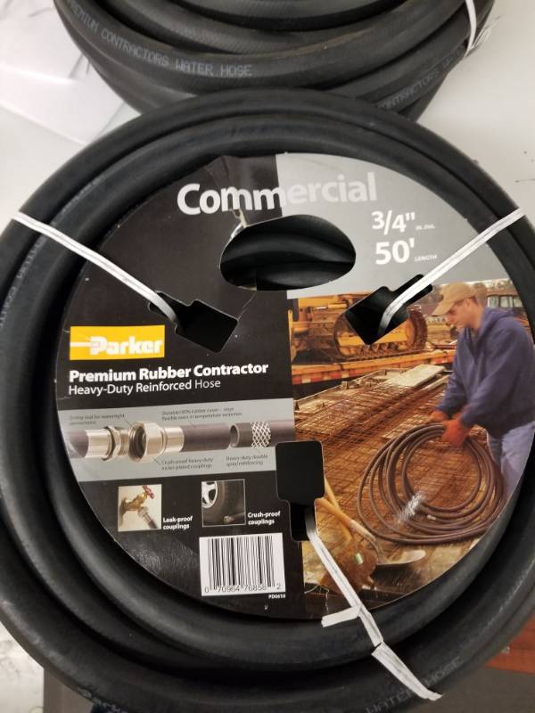 lot 11422 image: Parker Hannifin Parker Premium Contractor Garden Hose Pr3450 34-inch X 50-feet