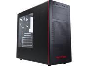 lot 11434 image: Mini ITX Case, RIOTORO� CR280 MINI ITX Enthusiast Gaming Case with Clear Window Panel  (2) USB 3.0 Ports, (3) 120mm Case Fans, (3) Internal Drive Bays, (2) PCI Express Slots, Fits ATX Power Supply 