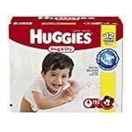 lot 11457 image: HUGGIES Snug and Dry Diapers, Economy Plus Pack (C ...