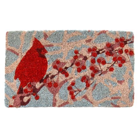 lot 16543 image: Cardinal 18 in. x 30 in. Coir Door Mat, RedsPinks