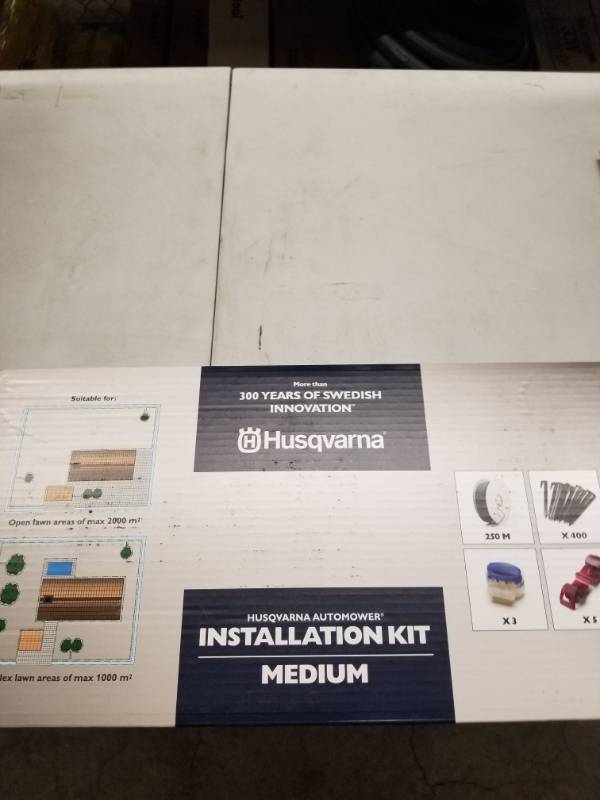 lot 16554 image: Husqvarna 967623602 Automower Installation Kit, Medium