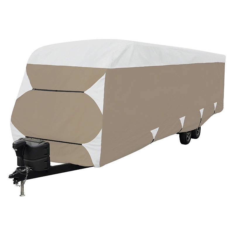 lot 16581 image: AmazonBasics Trailer RV Cover, 24-27 FOOT TRAILER RETAIL $186.66