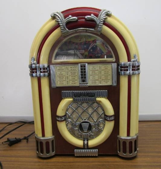 lot 5425 image: Juke Box  Shaped Cassette Player