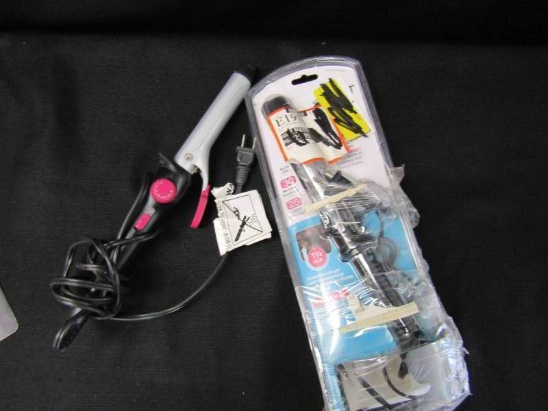 lot 5431 image: Curling Iron Lot of 2