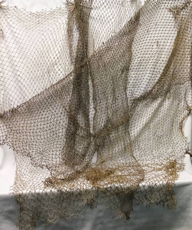 lot 5692 image: 5 Pcs  Decorative Natural Fishing Net Decor for Wall or Hanging Stuffed Animals 5ft x 3ft each