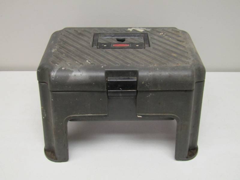 lot 5506 image: Step Stool Tool Box and Contents