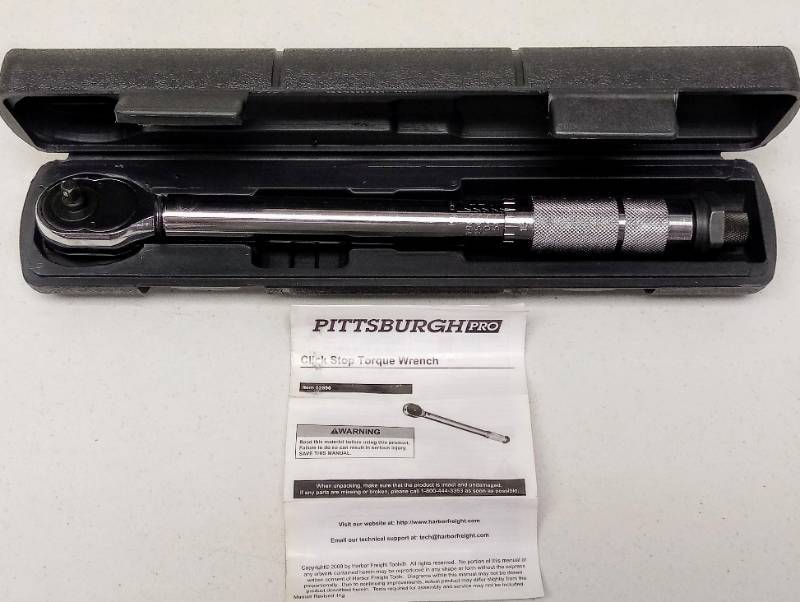 lot 5532 image: Torque Wrench With Case