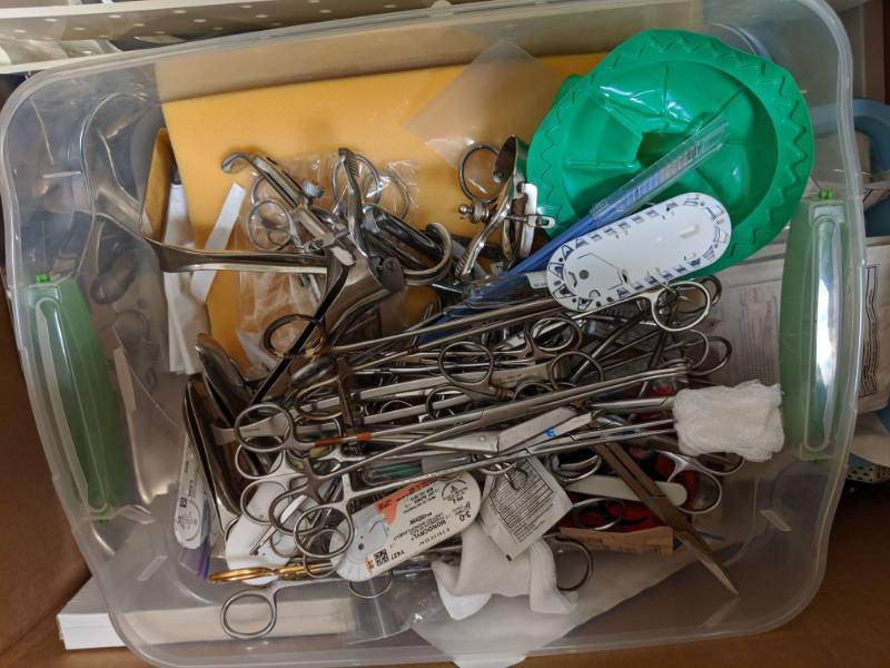 lot 5543 image: Assorted Medical Tools