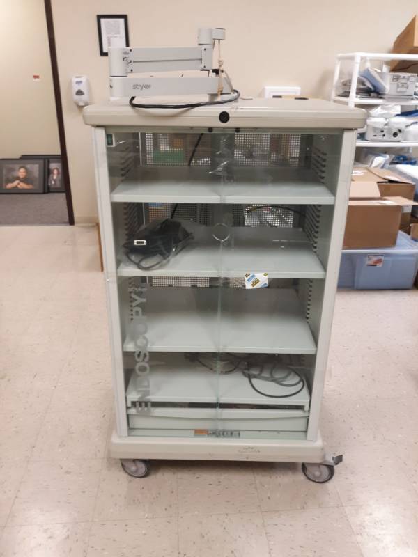 lot 5550 image: Stryker Endoscopy Camera System Cart