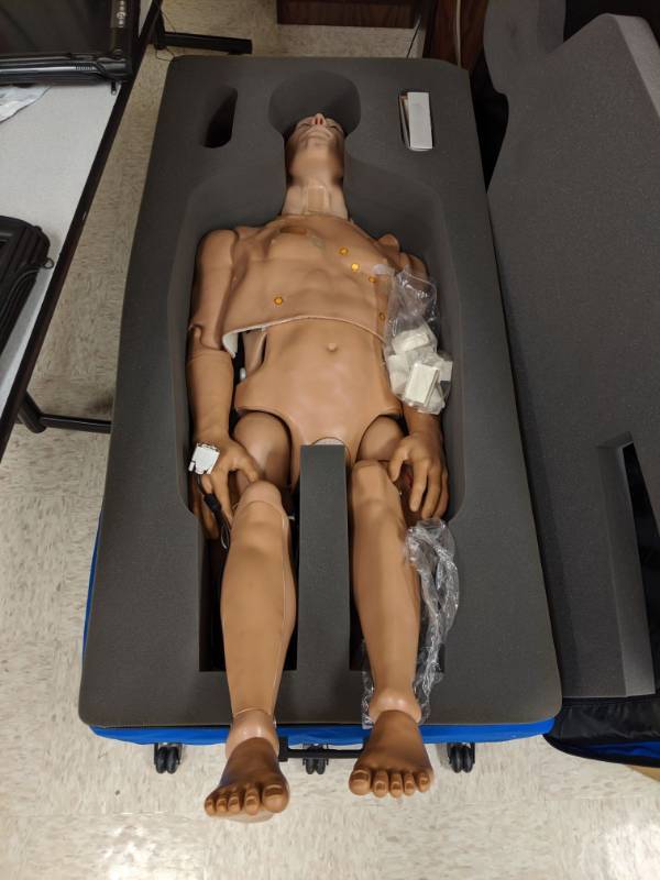 lot 3893 image: Gaumard Hal S1020 12 Lead ECG Simulator With Integrated MI Model