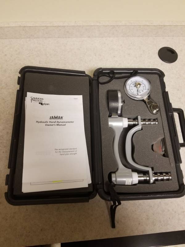 lot 3964 image: Jamar Hydraulic Hand Dynamometer