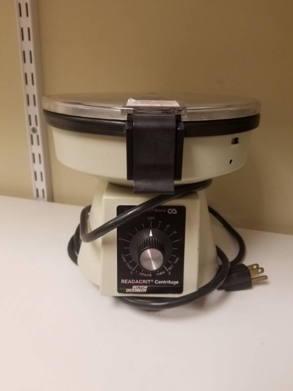 lot 3818 image: Clay Adams Readacrit Centrifuge 42059