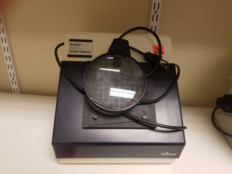 lot 3819 image: Reichert Quebec Darkfield Colony Counter