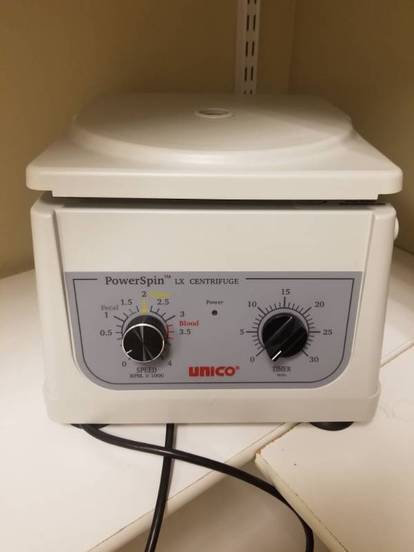 lot 3820 image: Unico Power Spin LX Centrifuge C856